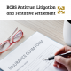 BCBS Antitrust Litigation and tentative settlement